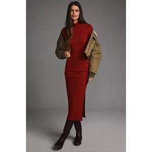 Sundry Turtleneck Midi Dress - New Medium